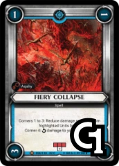 Fiery Collapse - Foil